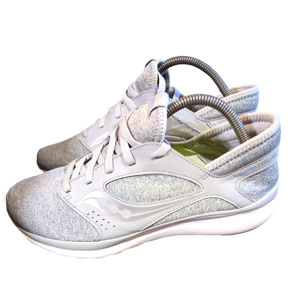 Saucony Kineta Relay Womens Running Shoes Grey S15244-20 Memory Foam Sneaker 11